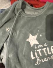 Pyjama vert basic 18mois