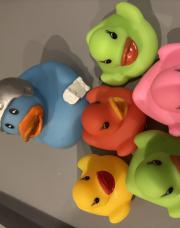 Lot canards de bain 