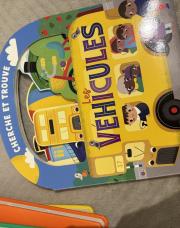 Livre cherche et trouve les véhicules 