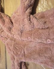 Veste doudou rose 18/24 