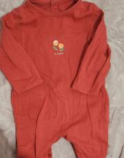 Pyjama rose fleurs Orchestra 6mois