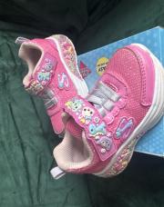 Basket Skechers T22 rose Fille