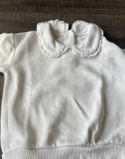 Pull col Claudine blanc Tape à l’œil 3A 