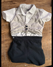 Combi garçon 6 mois