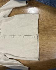 Blouse beige Kiabi 24m