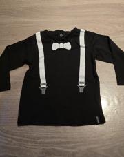 Blouse noire mini Scmp 86cm