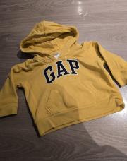 Sweat jaune Baby Gap 12-18m