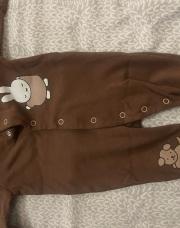 Pyjama brun lapin musty