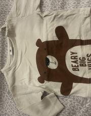 Pull beige grand ours beary