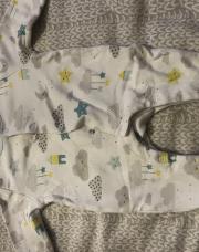 Pyjama blanc étoile nuage 