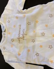 T shirt ML étoiles TAO 3M