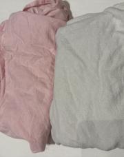 Lot de 2 draps pour lit à barreaux 
