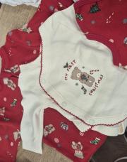 Pyjama body et bavoir noel taille nouveau né neuf