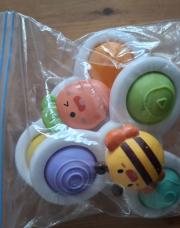 Jeu de bain avec ventouses