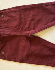 Pantalon bordeaux Cyrillus 9m/71