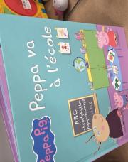 Livre peppa va à l’école 