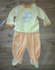 Pyjama deux pièces jaune 12 mois 