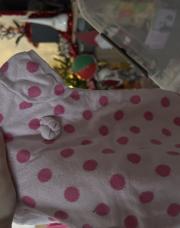 Robe rose graine de blé 3m