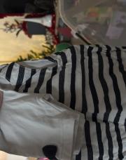 Robe lignée kiabi + legging 3m