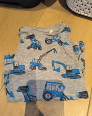 T shirt tracteur c&a t.98