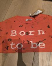 T shirt rouge IKKS t.86