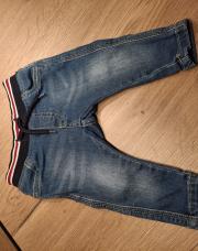 Jeans zeeman 68 ceinture rouge