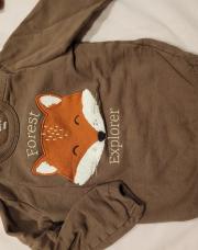 Pull renard t74cm mixte