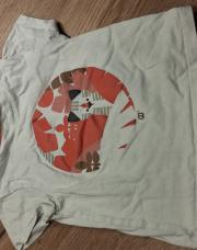 Tshirt obaibi blanc/rouge 9M 