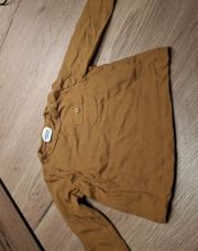 t-shirt manches longues TAO ocre 9M