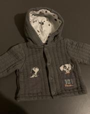 Manteau 101 dalmatiens gris blanc 