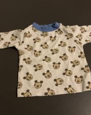 Sweat manches longues Mickey 50/56 cm