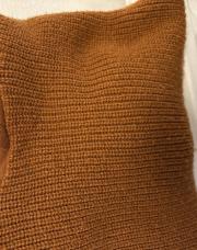 Pull brun à capuche 8ans 