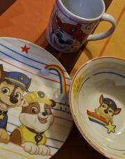 Assiette et bol et mag Patpatrouille