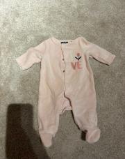 pyjama velours LOVE TAO 1 mois