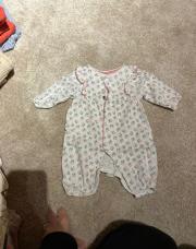 barboteuse obaibi coton léger 1 mois