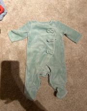 pyjama vert d eau TAO 1 mois