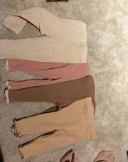 lot 4 leggings clair 3 mois