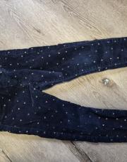 Pantalon bleu avec pailettes 92cm