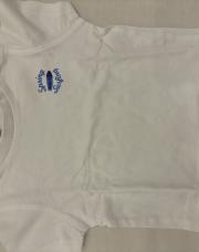 T-shirt blanc Spring surfing Grain de blé 6m/68