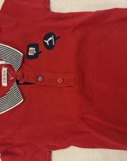 Polo rouge IKKS 6m/67