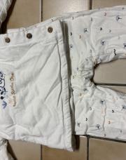 Pyjama 2 pièces blanc 3m