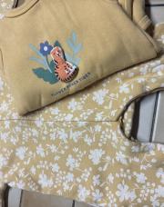 Lot 2 pyjamas jaune 3m