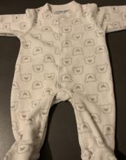 Pijama noukies blanc 1 mois 56 cm