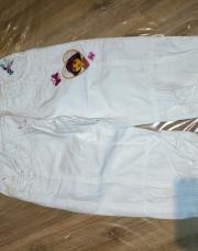 Pantalon blanc Dora 4 ans 