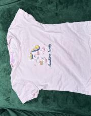 3 ans Teeshirt rose licorne 