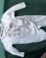 18 mois pyjama blanc Noël Obaibi 