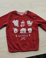Pull de Noël c&a 12/18mois 