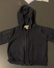 Gilet bleu marine 3 mois 60 cm