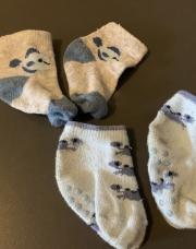 Lot de 2 paires de chaussettes 62/68 cm