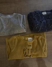 Lot de 3 pyjamas TAO 3 M 